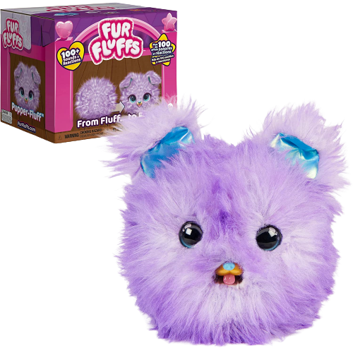 Fur Fluffs, Pupper-Fluff Surprise Reveal Interactive Toy Pet, Over 100 Sounds