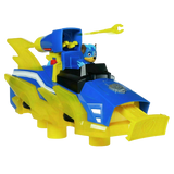 Large Paw Patrol Mighty Pups Chase's Deluxe Transforming Vehicle