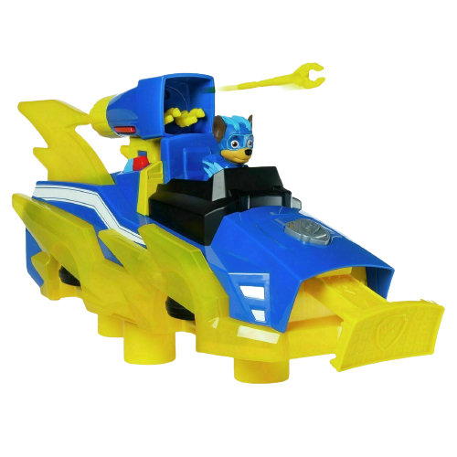 Large Paw Patrol Mighty Pups Chase's Deluxe Transforming Vehicle