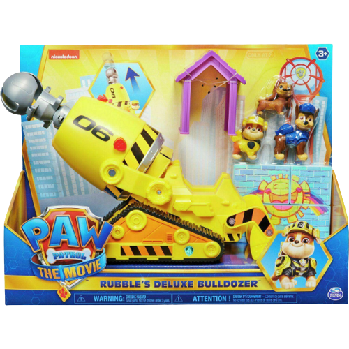 Large PAW Patrol Movie Rubble's Deluxe Construction Truck
