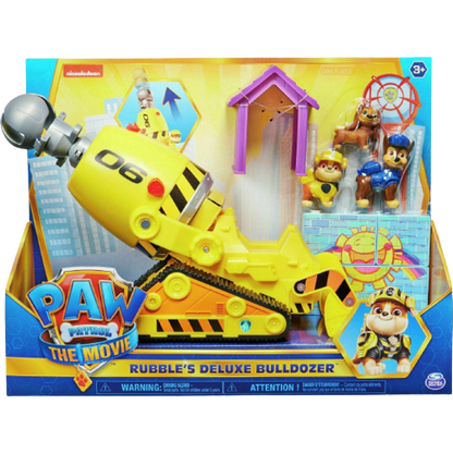 Large PAW Patrol Movie Rubble's Deluxe Construction Truck