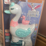 Swan Bubble Machine with 2 Tubs of Bubbles