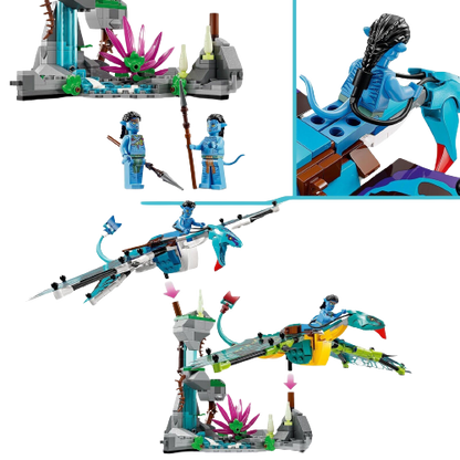 75572 LEGO Avatar Jake & Neytiri’s First Banshee Flight Set 572 Pieces Age 9+