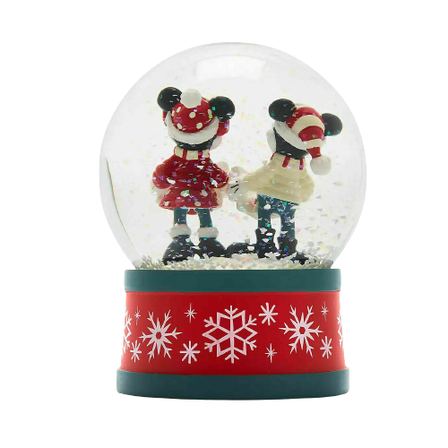 Disney Store Mickey and Minnie 2021 Snow Globe