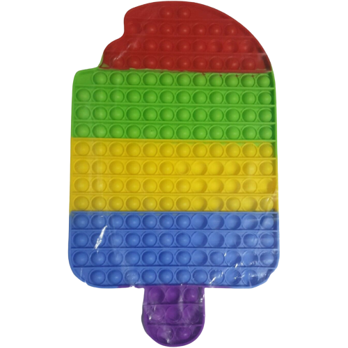 Large (40cm) Rainbow Ice Cream Push it Bubble Pop Fidget Sensory